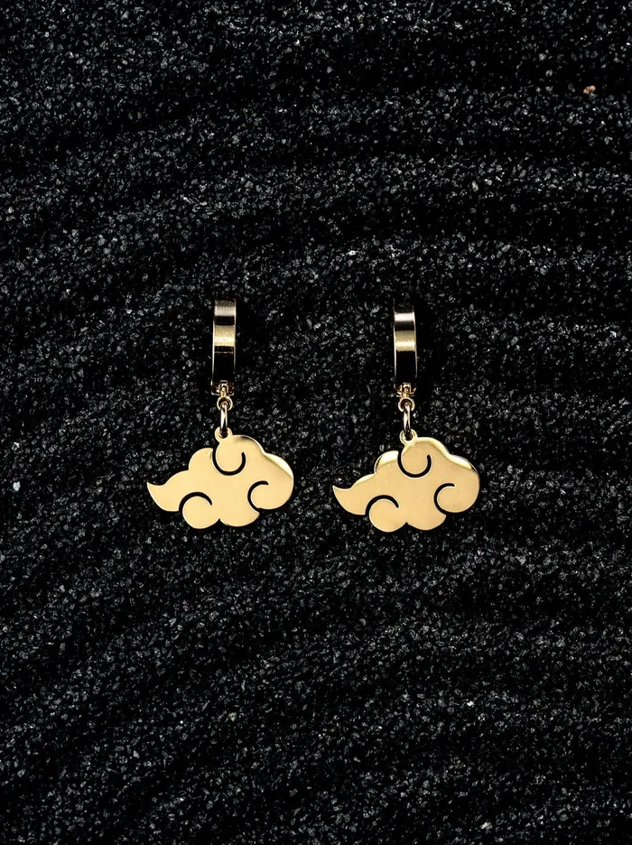Earrings Kiyo Studios AKATSUKI CLOUD EARRINGS