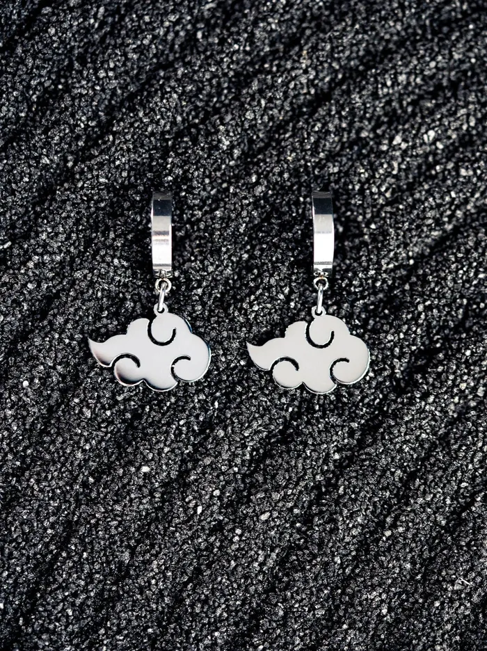 Earrings Kiyo Studios AKATSUKI CLOUD EARRINGS