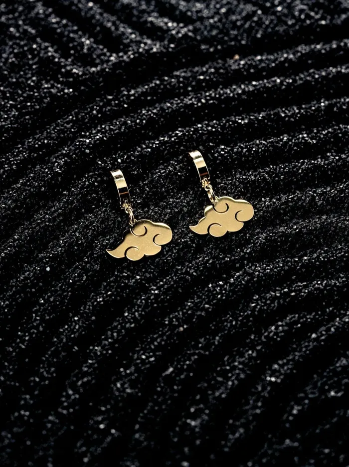Earrings Kiyo Studios AKATSUKI CLOUD EARRINGS