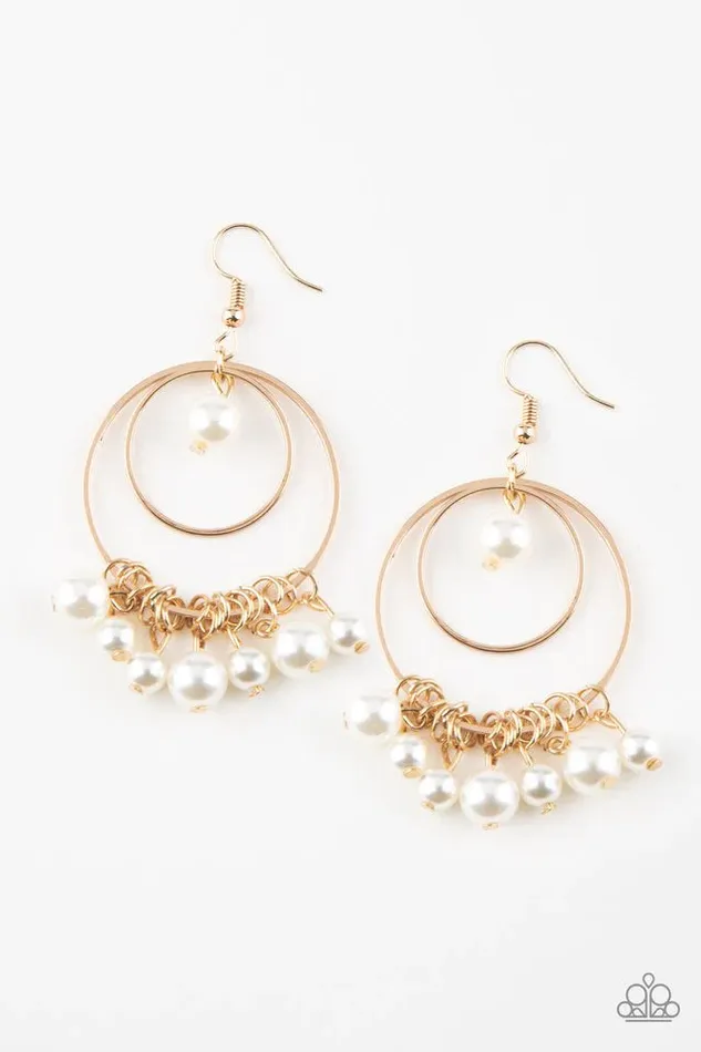 Earrings Paparazzi Earring New York Attraction Gold Paparazzi Jewelry