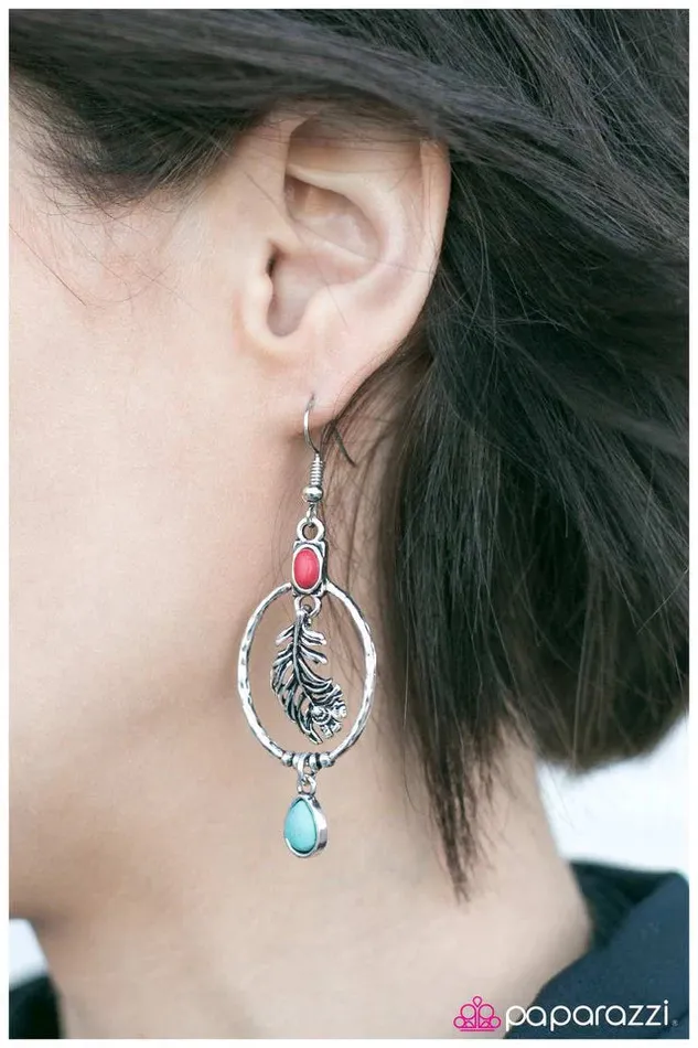 Earrings Paparazzi Earring Wings Are Made To Fly Multi Paparazzi Jewelry