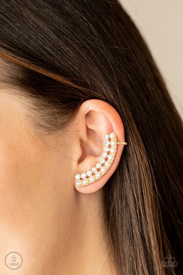 Earrings Paparazzi Jewelry Paparazzi Earring Doubled Down On Dazzle Gold