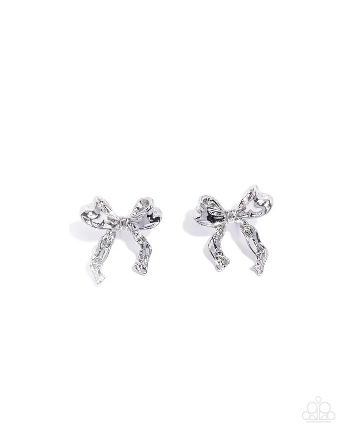 Earrings Paparazzi Jewelry Paparazzi Earring Princess Treatment Silver Earrings Paparazzi Jewelry Paparazzi Earring Princess Treatment Silver