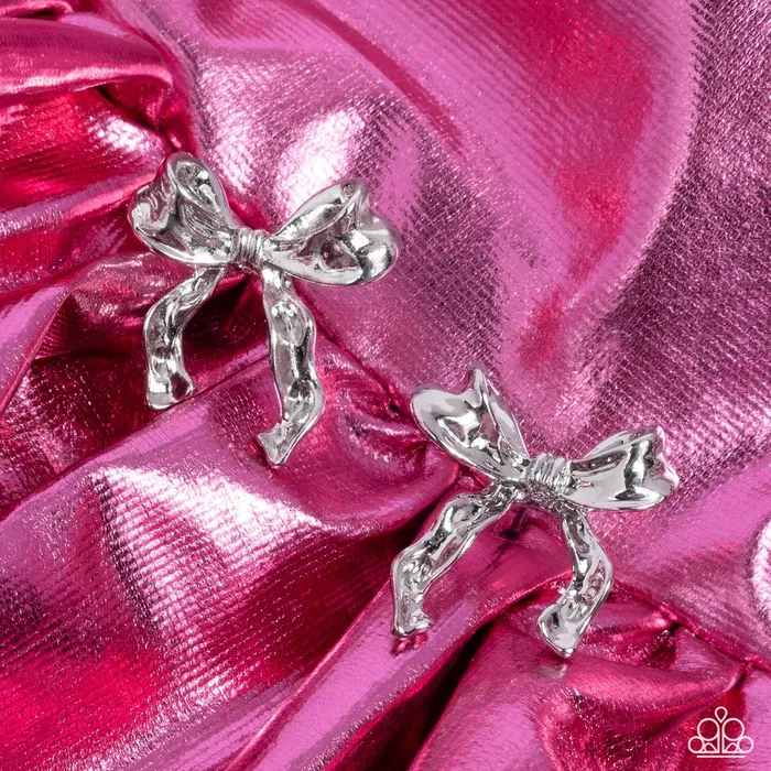 Earrings Paparazzi Jewelry Paparazzi Earring Princess Treatment Silver Earrings Paparazzi Jewelry Paparazzi Earring Princess Treatment Silver