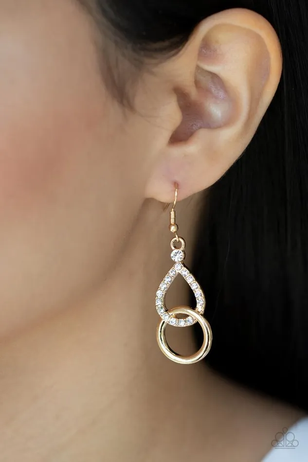 Earrings Paparazzi Jewelry Paparazzi Earring Red Carpet Couture Gold