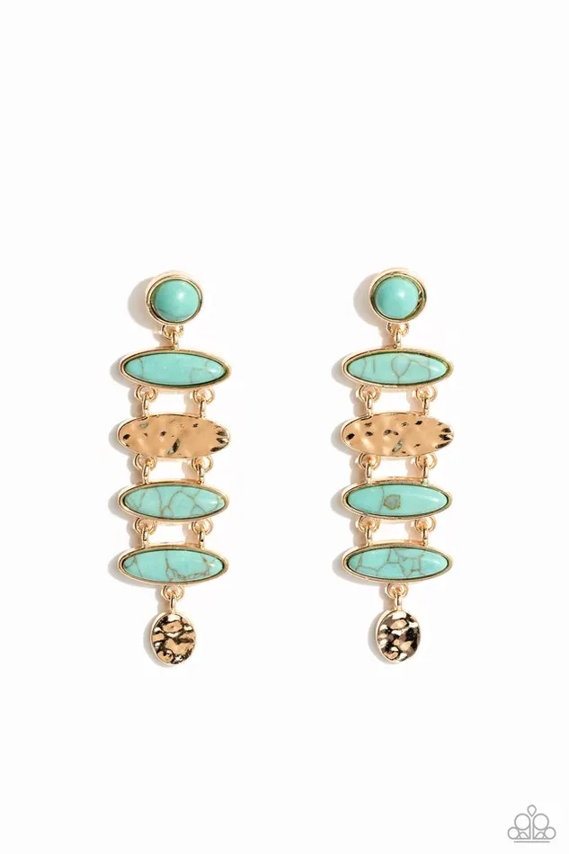 Earrings Paparazzi Jewelry Paparazzi Earring Rustic Reverie Blue Earrings Paparazzi Jewelry Paparazzi Earring Rustic Reverie Blue