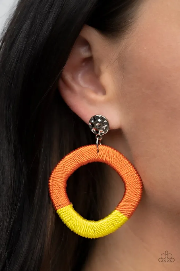 Earrings Paparazzi Jewelry Paparazzi Earring Thats a WRAPAROUND Multi