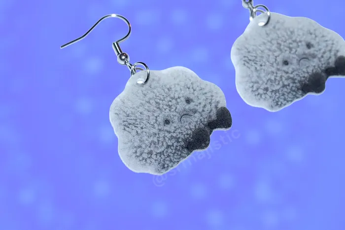 Earrings Sam Makes Things READY TO SHIP Jellycat Amusable Storm Cloud Plushie 2D Cute Handmade Earrings Earrings Sam Makes Things READY TO SHIP Jellycat Amusable Storm Cloud Plushie 2D Cute Handmade Earrings