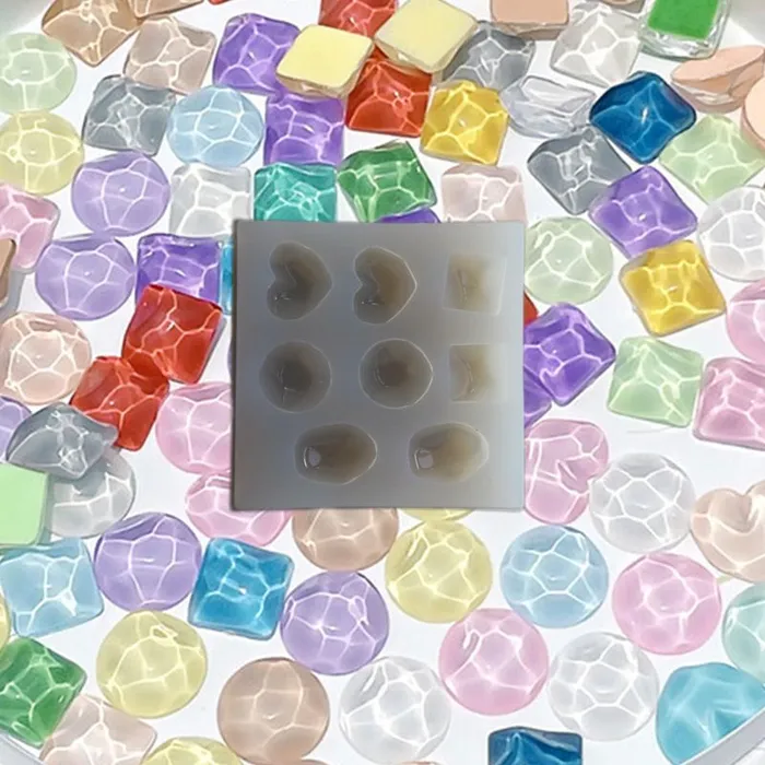 IntoResin Earrings Water Ripple Heart Round Square Earrings Jewelry Accessories Resin Mold IntoResin Earrings Water Ripple Heart Round Square Earrings Jewelry Accessories Resin Mold