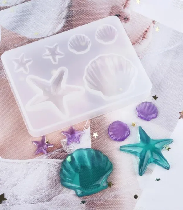 IntoResin Necklaces Starfish Design DIY Silicone Mold