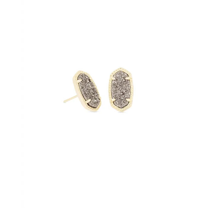 Kendra Scott Ellie Earrings with Platinum Drusy Kendra Scott Earrings