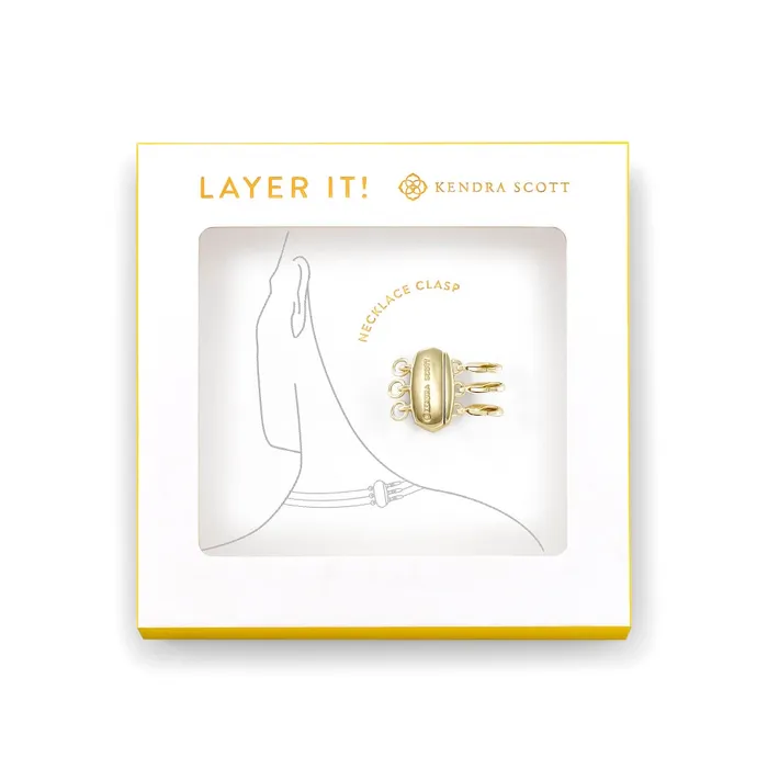 Kendra Scott Necklaces Kendra Scott Layer It Necklace Clasp Gold Vermeil