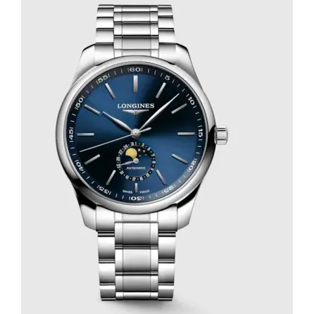 Longines Bracelets Longines Master Collection Blue Dial Steel Bracelet 42mm Longines Bracelets Longines Master Collection Blue Dial Steel Bracelet 42mm