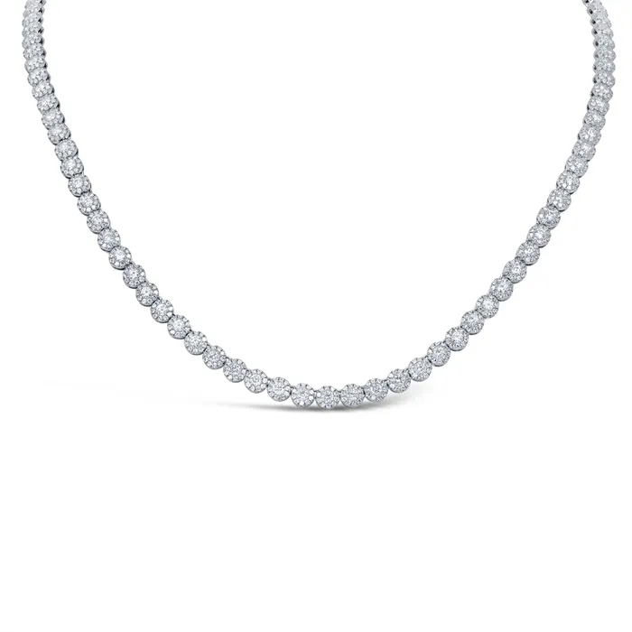 Meierotto Jewelers Necklaces 14K White Gold Diamond Necklace