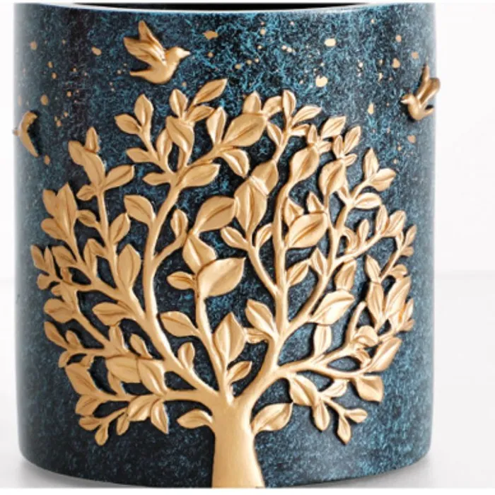 Necklaces IntoResin Handmade Tree of Life Pen Holder Storage Resin Mold
