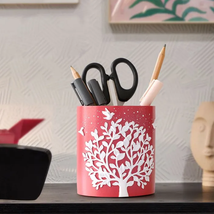 Necklaces IntoResin Handmade Tree of Life Pen Holder Storage Resin Mold