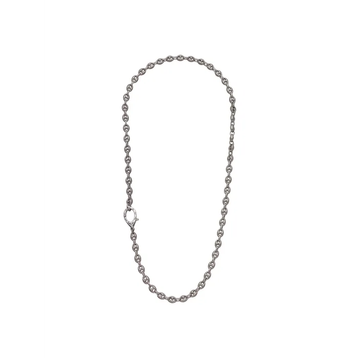 Necklaces Marco Dal Maso Marco Dal Maso Marine Silver Necklace Matte Chain Polish Clasp Necklaces Marco Dal Maso Marco Dal Maso Marine Silver Necklace Matte Chain Polish Clasp