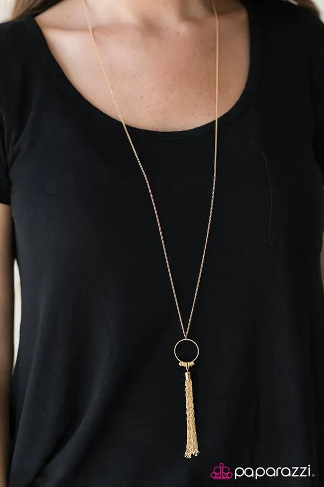 Necklaces Paparazzi Jewelry Paparazzi Necklace As I Wander Gold