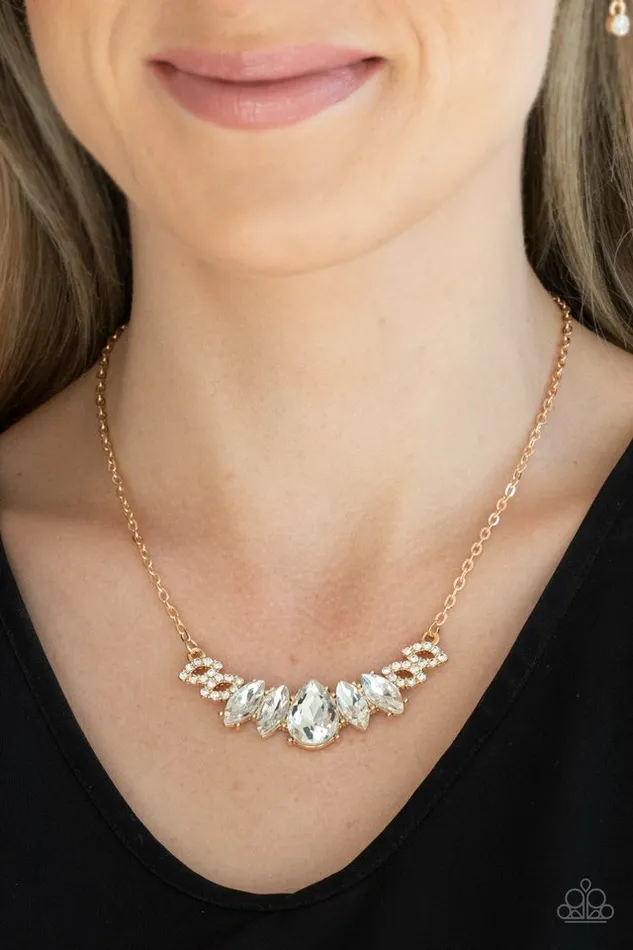 Necklaces Paparazzi Jewelry Paparazzi Necklace BridetoBEAM Gold