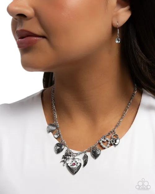 Necklaces Paparazzi Jewelry Paparazzi Necklace Caring Collection White