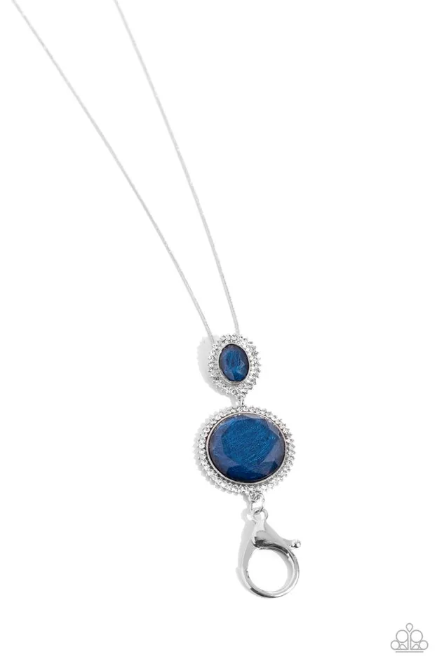 Necklaces Paparazzi Jewelry Paparazzi Necklace Castle Cadenza Blue Necklaces Paparazzi Jewelry Paparazzi Necklace Castle Cadenza Blue