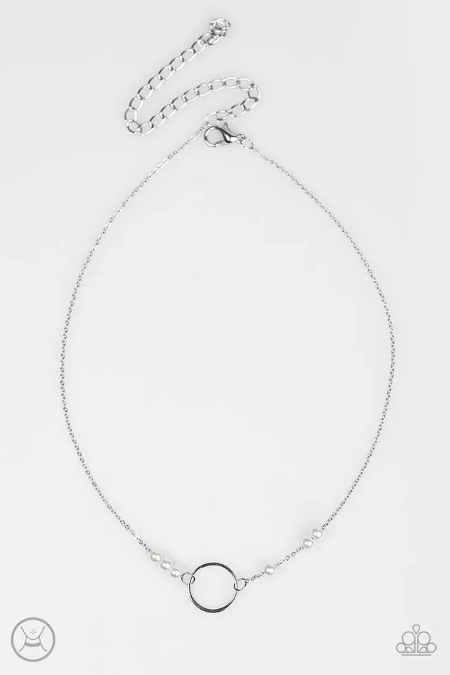 Necklaces Paparazzi Jewelry Paparazzi Necklace Casual Shine White