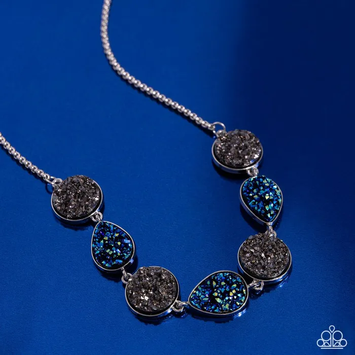 Necklaces Paparazzi Jewelry Paparazzi Necklace Druzy Demand Silver Necklaces Paparazzi Jewelry Paparazzi Necklace Druzy Demand Silver