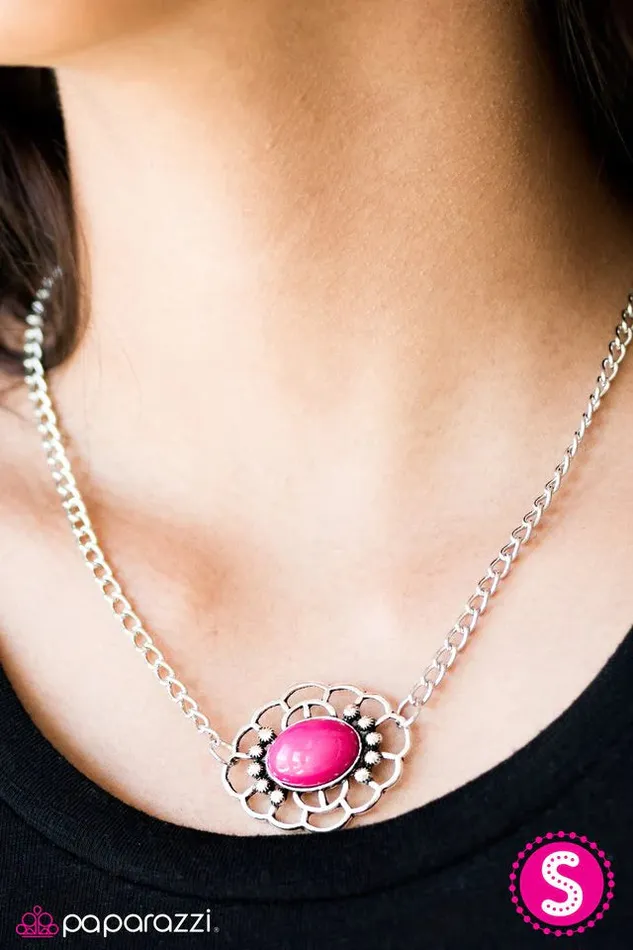 Necklaces Paparazzi Jewelry Paparazzi Necklace Every Summer Has A Story Pink
