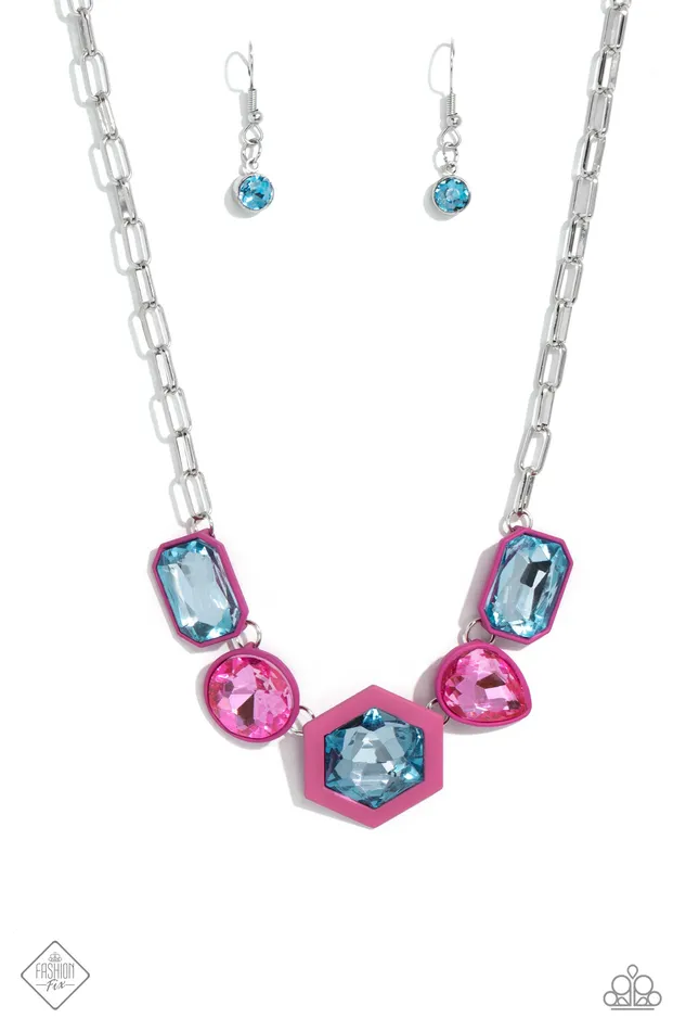 Necklaces Paparazzi Jewelry Paparazzi Necklace Evolving Elegance Pink Necklaces Paparazzi Jewelry Paparazzi Necklace Evolving Elegance Pink