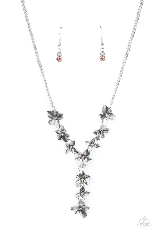 Necklaces Paparazzi Jewelry Paparazzi Necklace Fairytale Meadow Multi