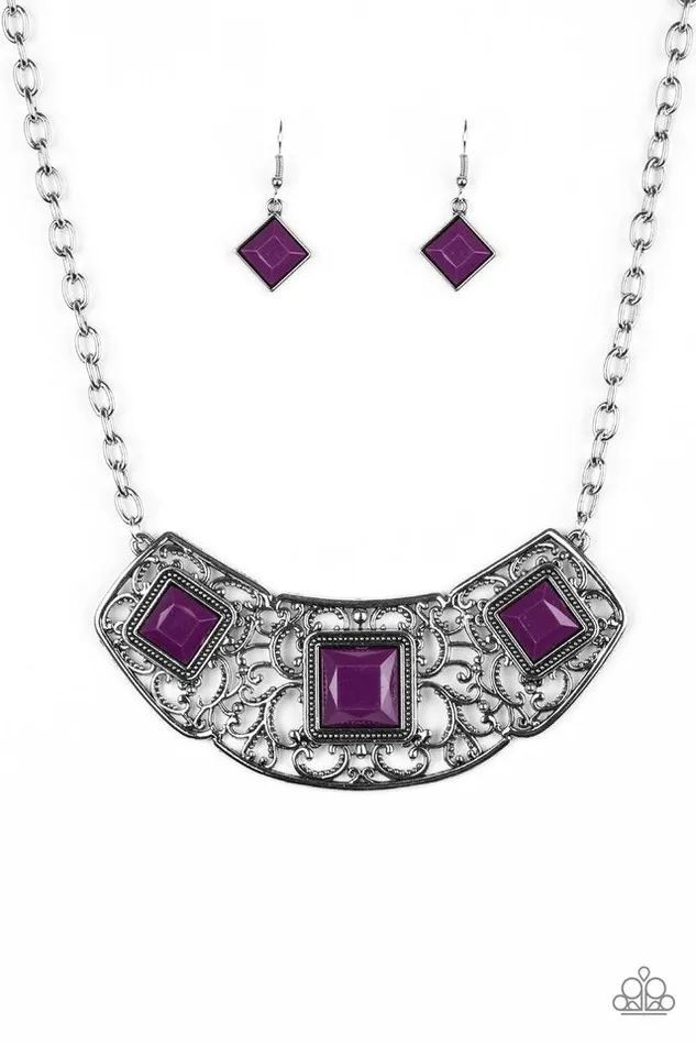 Necklaces Paparazzi Jewelry Paparazzi Necklace Feeling IndePENDANT Purple Necklaces Paparazzi Jewelry Paparazzi Necklace Feeling IndePENDANT Purple