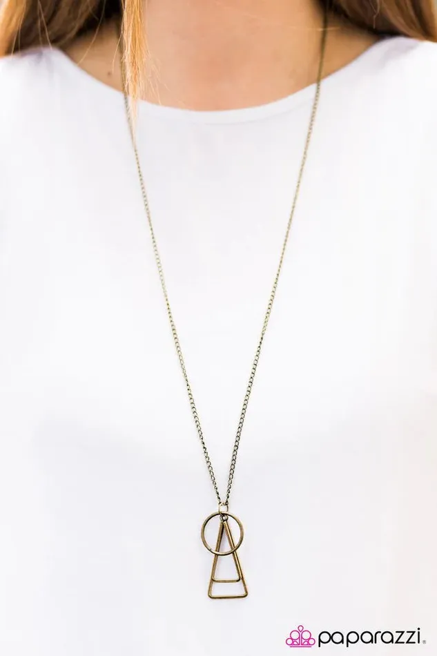 Necklaces Paparazzi Jewelry Paparazzi Necklace In Some Way Shape Or Form Brass