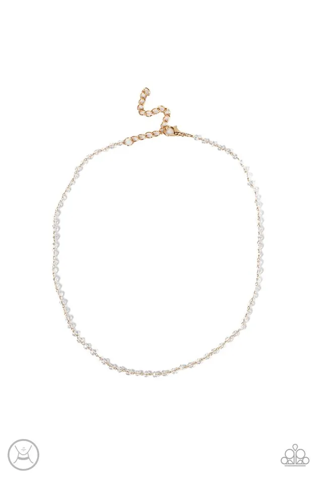 Necklaces Paparazzi Jewelry Paparazzi Necklace Mini MVP Gold Necklaces Paparazzi Jewelry Paparazzi Necklace Mini MVP Gold