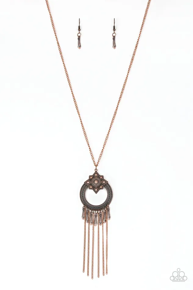 Necklaces Paparazzi Jewelry Paparazzi Necklace My Main MANTRA Copper