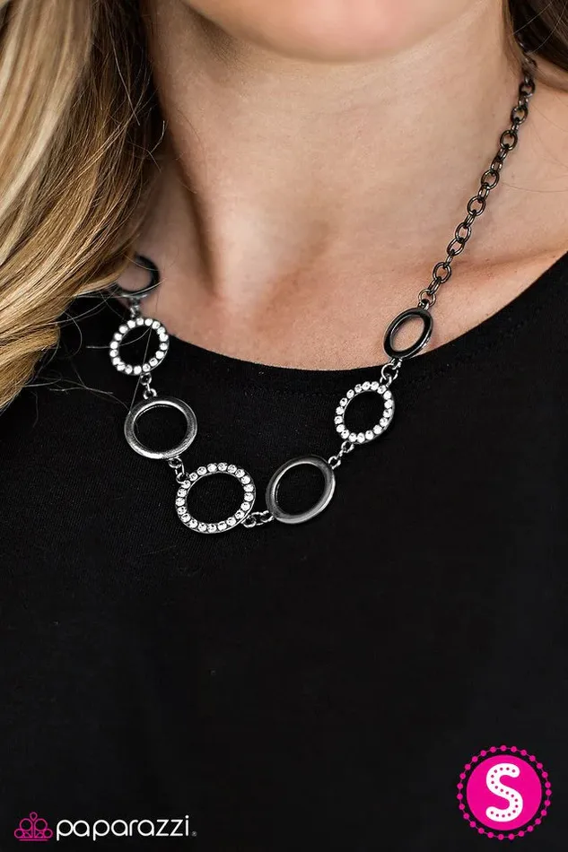 Necklaces Paparazzi Jewelry Paparazzi Necklace Pop The Champagne Black