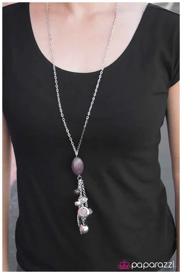 Necklaces Paparazzi Jewelry Paparazzi Necklace Rock of Ages Brown
