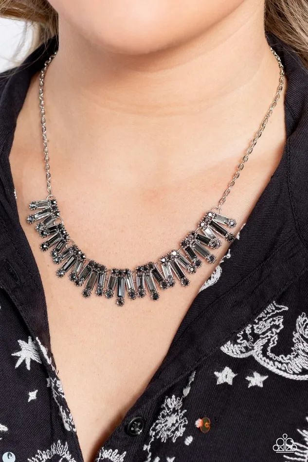 Necklaces Paparazzi Jewelry Paparazzi Necklace Sunburst Season Silver