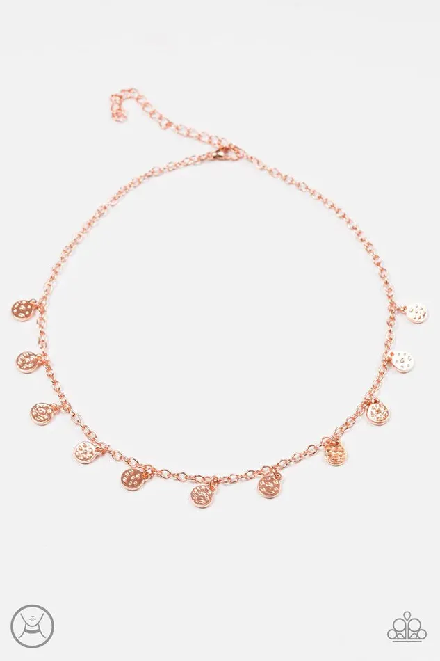 Necklaces Paparazzi Jewelry Paparazzi Necklace The FRINGE Zone Copper