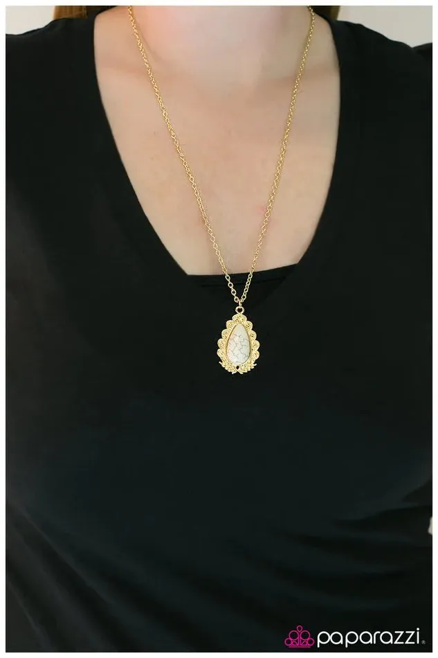 Necklaces Paparazzi Necklace A Regal Affair Gold Paparazzi Jewelry