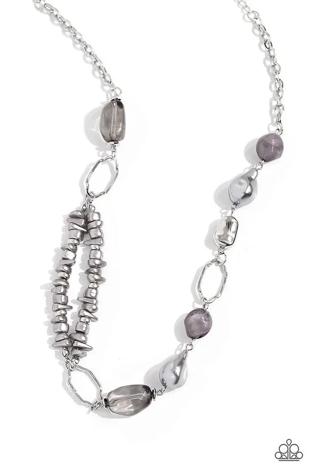 Necklaces Paparazzi Necklace Easygoing Elegance Silver Paparazzi Jewelry Necklaces Paparazzi Necklace Easygoing Elegance Silver Paparazzi Jewelry