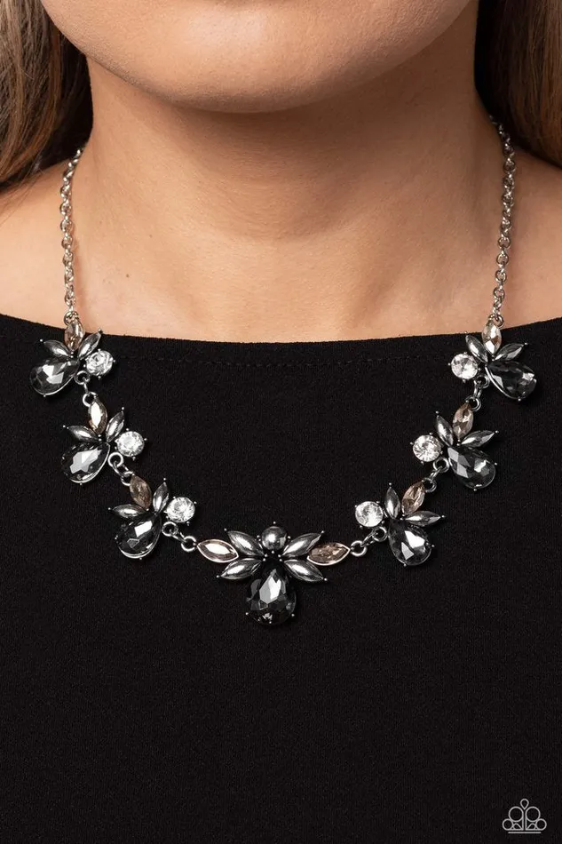 Necklaces Paparazzi Necklace Explosive Effulgence Silver Paparazzi Jewelry