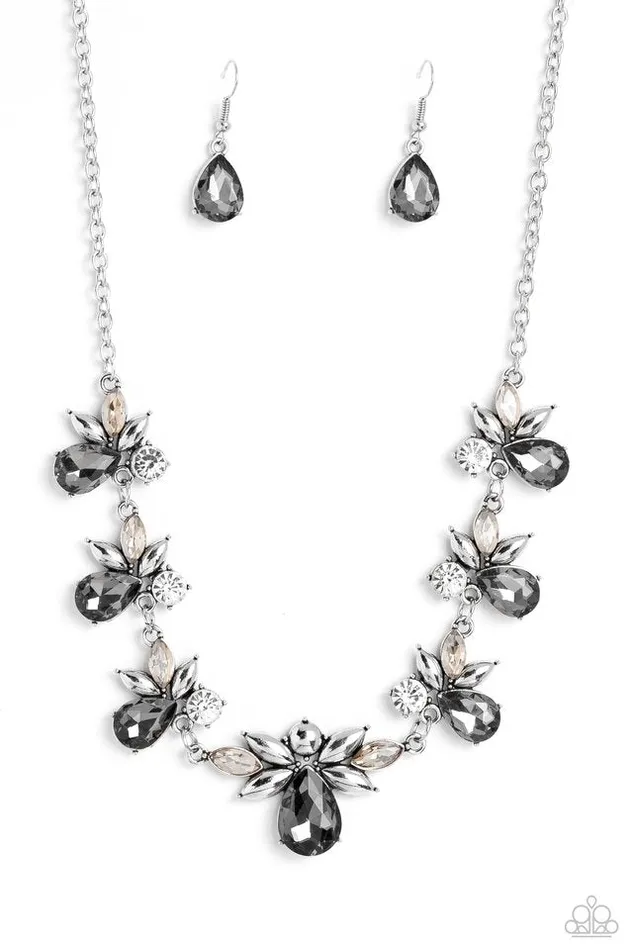 Necklaces Paparazzi Necklace Explosive Effulgence Silver Paparazzi Jewelry Necklaces Paparazzi Necklace Explosive Effulgence Silver Paparazzi Jewelry