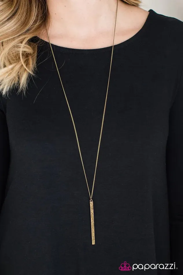 Necklaces Paparazzi Necklace Seattle Skyline Brass Paparazzi Jewelry