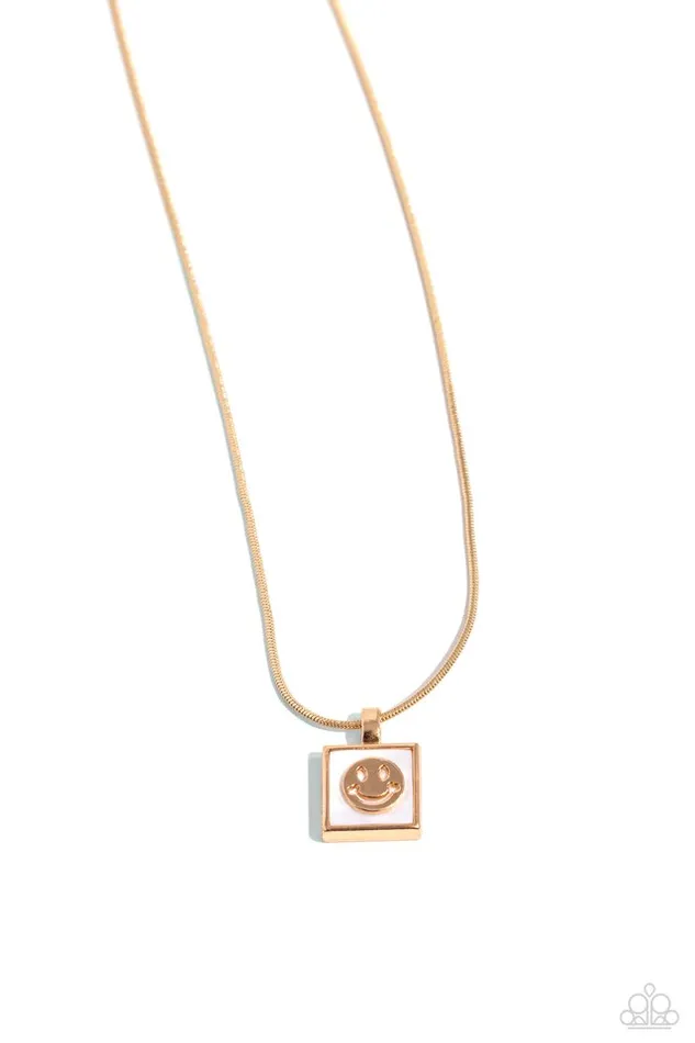 Necklaces Paparazzi Necklace Smiley Season Gold Paparazzi Jewelry Necklaces Paparazzi Necklace Smiley Season Gold Paparazzi Jewelry