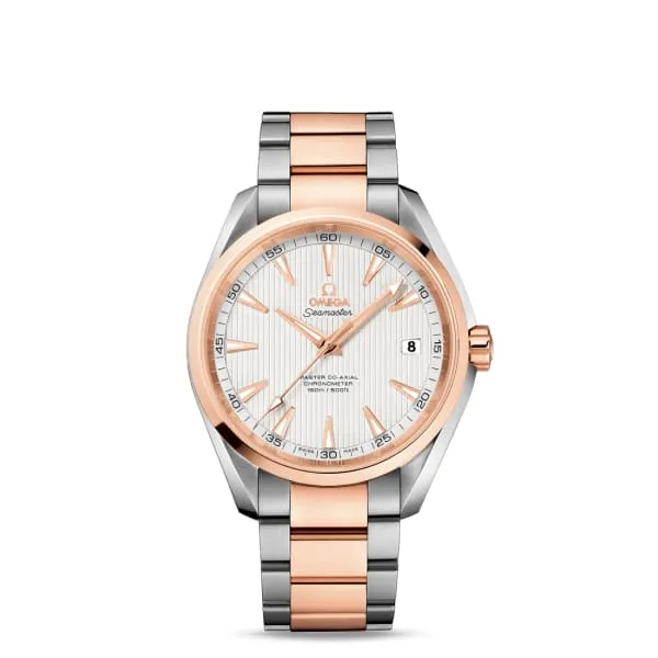 Omega Bracelets Omega Seamaster 42mm Watch Ref 23120422102001 White Index Dial Two Tone Stainless Steel 18K Rose Gold Bracelet Omega Bracelets Omega Seamaster 42mm Watch Ref 23120422102001 White Index Dial Two Tone Stainless Steel 18K Rose Gold Bracelet