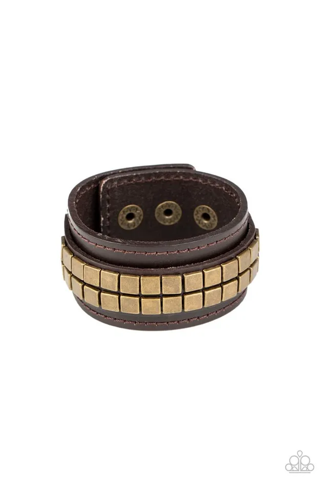 Paparazzi Bracelet Engine Room Brown Paparazzi Jewelry Bracelets Paparazzi Bracelet Engine Room Brown Paparazzi Jewelry Bracelets