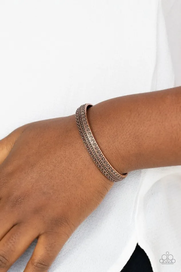 Paparazzi Bracelet Peak Conditions Copper Paparazzi Jewelry Bracelets