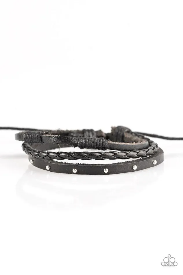 Paparazzi Bracelet Ready To Roam Black Paparazzi Jewelry Bracelets