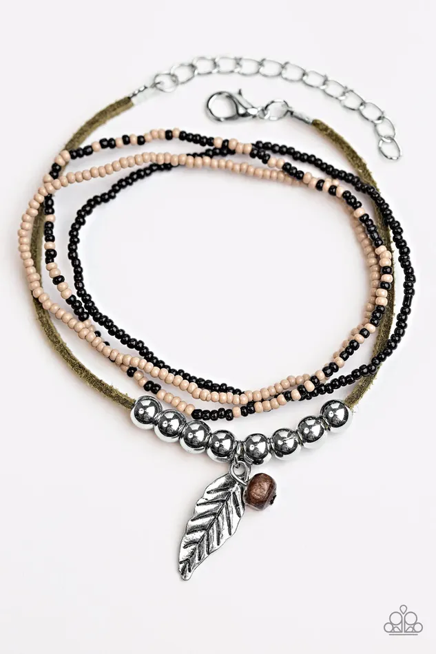 Paparazzi Bracelet Sahara Summer Green Paparazzi Jewelry Bracelets