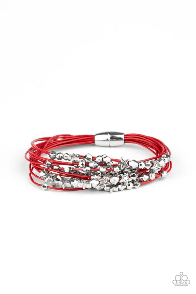 Paparazzi Bracelet StarStudded Affair Red Paparazzi Jewelry Bracelets Paparazzi Bracelet StarStudded Affair Red Paparazzi Jewelry Bracelets